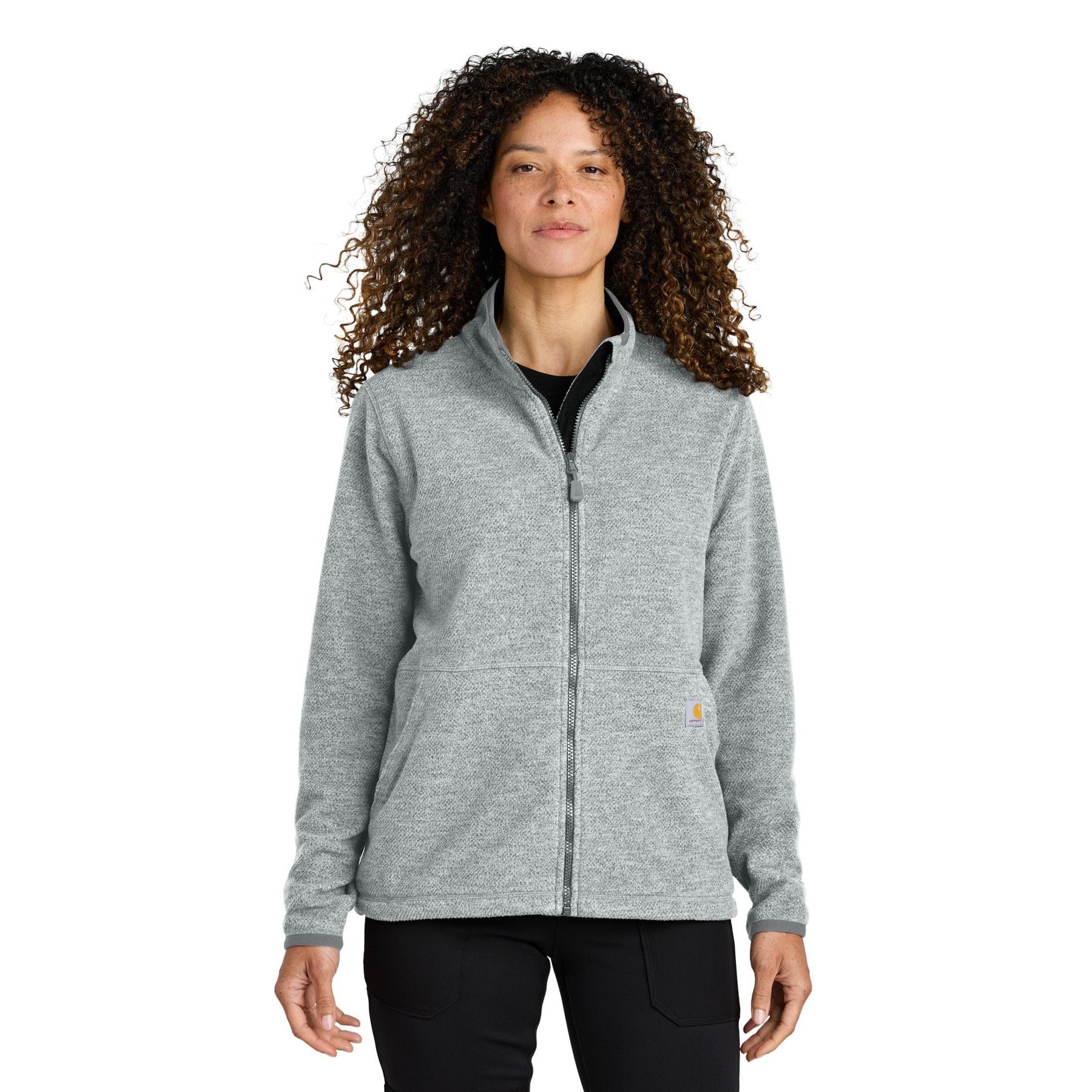 Carhartt-Carhartt® Women's Textured Full-Zip Fleece Jacket CT106419-MedTech-3